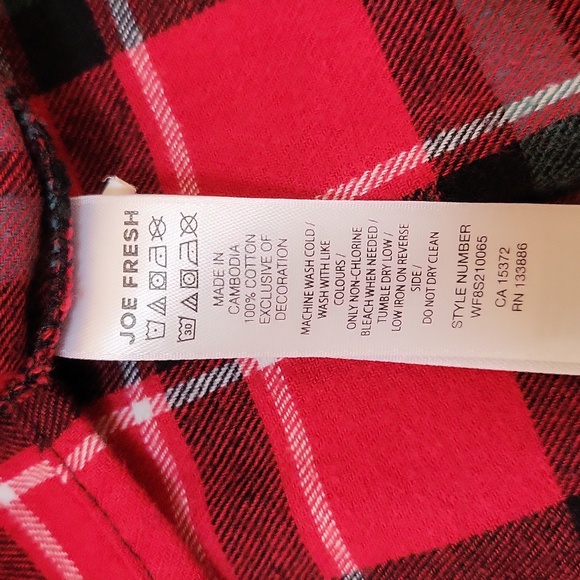 Christmas plaid pj's - Picture 7 of 9